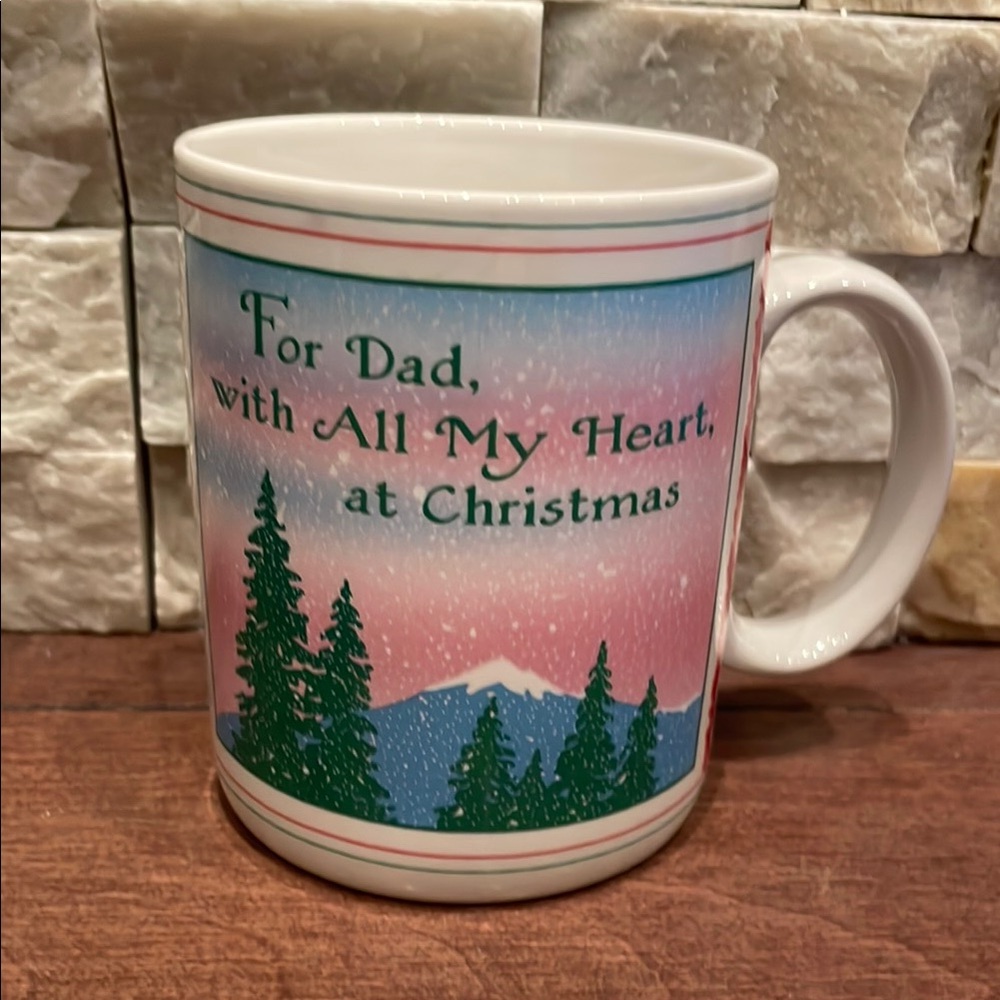 Christmas Mug for Dad - Multicolor